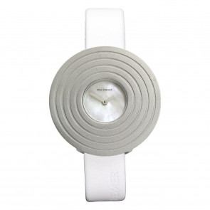 Correa de reloj Rolf Cremer 499607-SOLEA Cuero Blanco 14mm