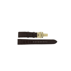 Correa de reloj Seiko 7T86-0AA0 / SPC054P1 / 4A071KL Cuero Marrón 21mm