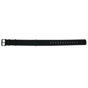 Correa de reloj Seiko SSK025K1 / 4R34-00C0 / L0PF011M0 Cuero/Plástico Negro 20mm