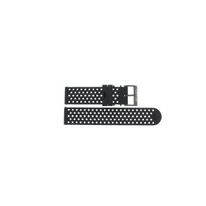 Correa de reloj Reloj inteligente Lotus 50012-3 / BC10958 Plástico Negro 22mm