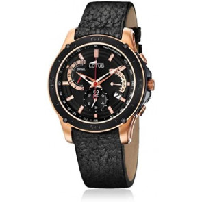 Correa de reloj Lotus 9992-4 Cuero Negro 20mm