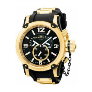 Correa de reloj Invicta 5670 Silicona Negro