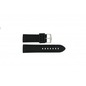 Correa Universal de Silicona para Smartwatch - 22mm - Negro
