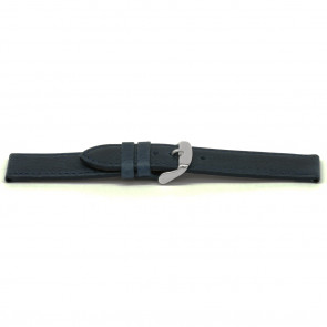 Correa de reloj Universal I629 Cuero Azul 24mm