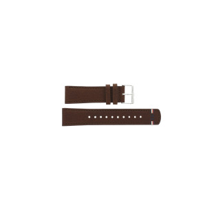 Correa de reloj Tommy Hilfiger TH1791629 / 679302441 / TH-383-1-14-2723 Cuero Marrón 22mm