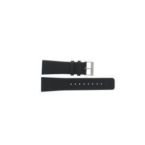 Correa de reloj Skagen 697XLMLMB Cuero Negro 24mm