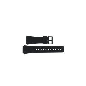 Correa de reloj Casio 70378364 / DBC-62-1 Plástico Negro 22mm