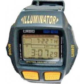 Casio correa de reloj 70630975 Plástico Negro 19mm 