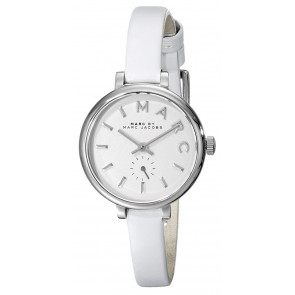 Correa de reloj Marc by Marc Jacobs MBM1350 Cuero Blanco 8mm