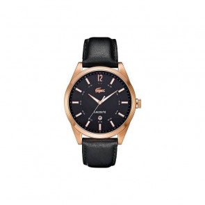 Correa de reloj Lacoste 2010582 / LC-52-1-34-2266 Cuero Negro 22mm
