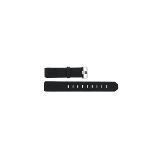 Correa de reloj Jacob Jensen JJ777 Caucho Negro