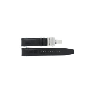 Correa de reloj Seiko 8X22-0AG0 / SSE115J1 / L0CK01BJ9 Cuero Negro 22mm