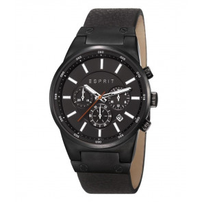 Correa de reloj Esprit ES107961001 Cuero Negro 20mm