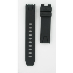Correa de reloj Omega 98000144.29015091.W SE PO I 42 ST/R BLK Caucho Negro