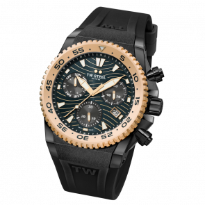 Correa de reloj TW Steel ACE413 Caucho Negro