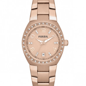Correa de reloj Fossil AM4508 Acero Rosado 18mm