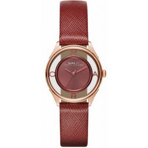 Correa de reloj Marc by Marc Jacobs AMBM1382 Plástico Rojo 12mm