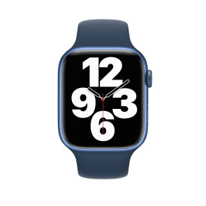 Correa de reloj Reloj inteligente Universal App.watch.7-8.le.05G Silicona Azul 32mm