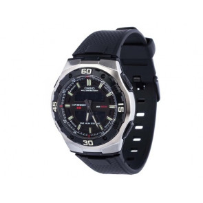 Correa de reloj Casio AQ-164W-1AV / AQ-164W-7AV Plástico Negro 16mm