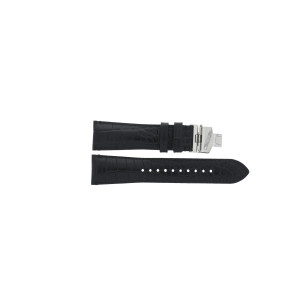 Correa de reloj Armani AR0463 Cuero Negro 24mm