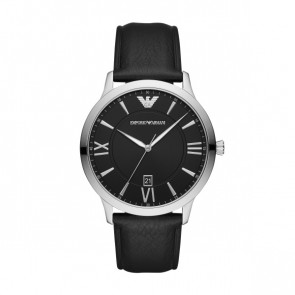 Correa de reloj Armani AR11210 Cuero Negro 22mm