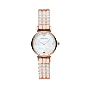 Correa de reloj Armani AR11317 Acero Rosado 12mm