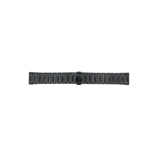Armani correa de reloj AR1509 Cerámica Negro 22mm