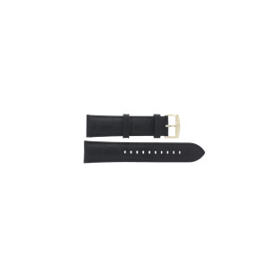 Correa de reloj Armani AR1917 / Luigi XLarge Cuero Negro 22mm