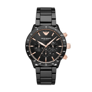 Correa de reloj Armani AR70002 Cerámica Negro 22mm