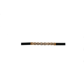 Correa de reloj Armani AR7373 Acero/Silicona Multicolor 9mm