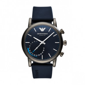 Correa de reloj Armani ART3009 Silicona Azul 22mm