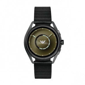 Correa de reloj Armani ART5009 Cuero Negro 20mm