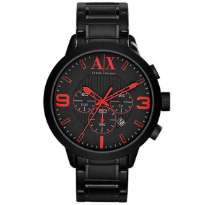 Correa de reloj Armani Exchange AX1352 Acero Negro
