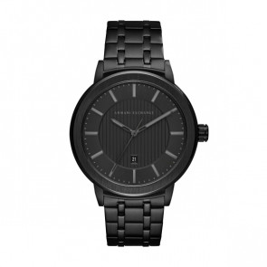 Correa de reloj Armani Exchange AX1457 Acero Negro 22mm