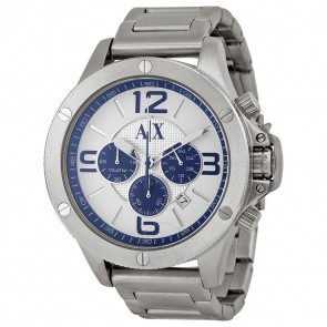 Correa de reloj Armani Exchange AX1501 / AX1502 Acero inoxidable Acero 22mm