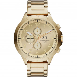 Correa de reloj Armani Exchange AX1752 Acero Chapado en oro 22mm