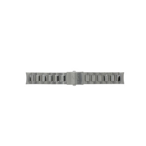 Armani correa de reloj AX-2058 Acero Palteado 22mm