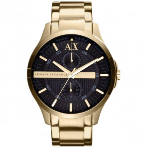 Correa de reloj Armani Exchange AX2122 Acero Chapado en oro 22mm