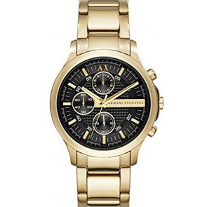 Correa de reloj Armani Exchange AX2140 Acero Chapado en oro 20mm