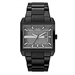 Correa de reloj AX2202 Acero Negro 28mm