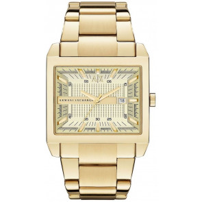 Correa de reloj AX2208 Acero Chapado en oro 32mm