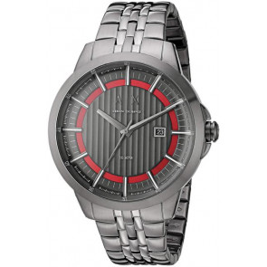 Correa de reloj Armani Exchange AX2262 Acero Gris antracita 20mm