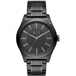 Correa de reloj Armani Exchange AX2326 Acero Negro 22mm