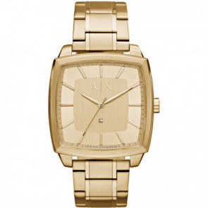 Correa de reloj Armani Exchange AX2364 Acero Chapado en oro 22mm