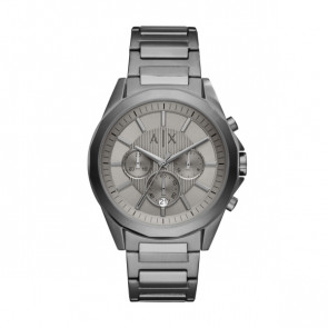 Correa de reloj Armani Exchange AX2603 Acero Gris antracita 22mm