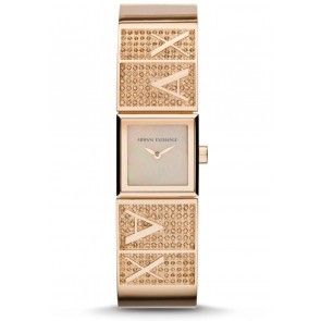 Correa de reloj Armani Exchange AX4210 Acero Rosa 22mm