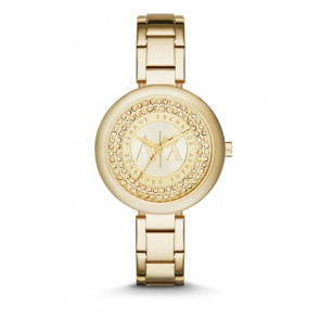 Correa de reloj Armani Exchange AX4221 Acero Chapado en oro 7mm