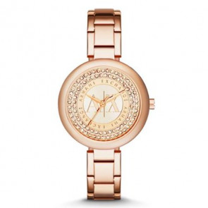 Correa de reloj Armani Exchange AX4222 Acero Rosa 7mm