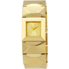 Correa de reloj Armani Exchange AX4290 Acero Chapado en oro 16mm