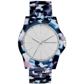 Correa de reloj Armani Exchange AX4335 Plástico Multicolor 18mm